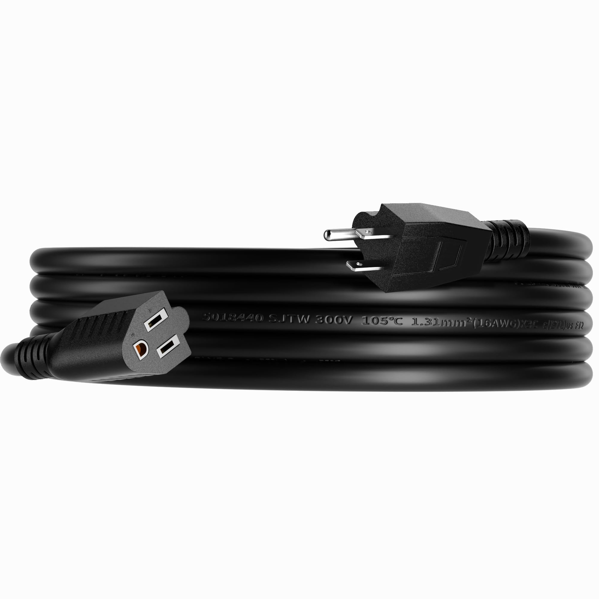 Cable De Extensión Skrizcable De 10 Pies, 16 Awg, 13 A, 1625 W, 125 V, Resistente Al Agua