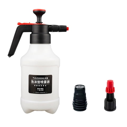 Magideal - Pulverizador De Bomba De Jardín, Botella De Pulverizador De Presión De Mano De 2000 Ml Para Jardín De Césped Con Boquilla Para Riego, Pulverización, L