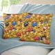 thumbnail image 3 of Emoji Fundas de almohada de terciopelo con tema, regalos de funda de almohada, decoración para el hogar, cojín de lanzar, regalo de cumpleaños para fans y parejas. 40cm x 40cm., 3 of 6