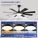 thumbnail image 3 of Ventilador Techo 52 Pulgadas Luz Led Control Fymf52, 3 of 3