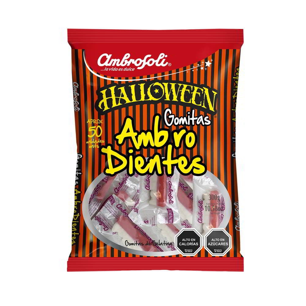 Gomita Dientes 300 g Ambrosoli