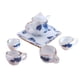 thumbnail image 4 of Juego De Té De Porcelana Azul Y Blanca Para Casa De Muñecas, 6 Uds., 1/12, Accesorio En Miniatura, 4 of 5
