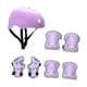 thumbnail image 5 of Juego de cascos para bicicletas para niños, equipo de skate con rodilleras con almohadillas de codo Guardias para chicas para niños que trepan de roca Púrpura, 5 of 5