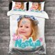 thumbnail image 1 of ed Like Nastya Bedding Set,Duvet Cover Comforter Bed Set Quilt Cover Pillowcase,King Queen Twin Size Boys Girls AdultsBed Sheets, 1 of 5