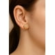 thumbnail image 2 of Aros Abridores Estrella 6 Puntas 5 Mm Oro 18k Circón Bebé, 2 of 7