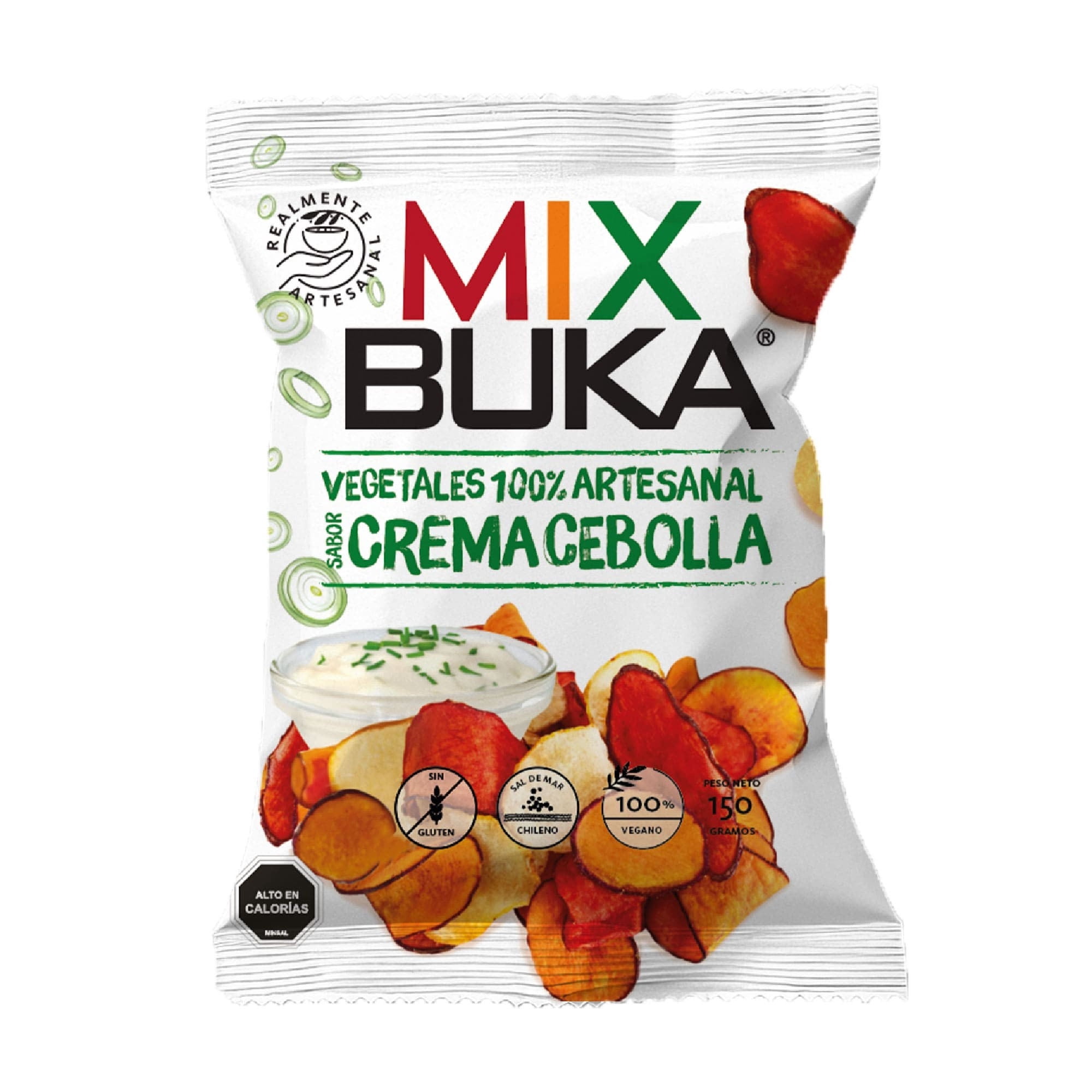 Mix de vegetales crema y cebolla, 150 g