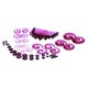 thumbnail image 3 of 54pcs Kit De Calibres Cónicos Y Tapones En Espiral 14G-00G Kit De Estiramiento Púrpura, 3 of 3