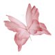 thumbnail image 5 of Decoración De Mariposa Artificial DIY, Mariposa Gigante Para La Pared Del Dormitorio De La Boda, Rosa, 5 of 5