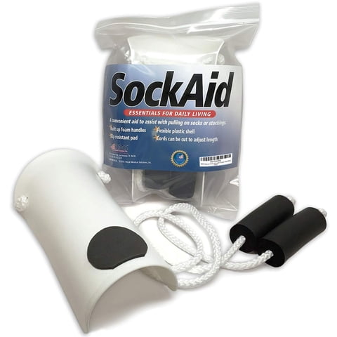 Calcetín Auxiliar Sock Aid Rms Deluxe Con Asas De Espuma