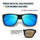 thumbnail image 3 of Lentes de sol de lectura bifocales EYEGUARD para hombre UV400, paquete de 2, 3 of 3