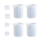 thumbnail image 3 of Tazas Medidoras De Mezcla De Silicona DIY Molde De Resina UV Herramienta De Joyería De Fundición DIY 8PCS, 3 of 5