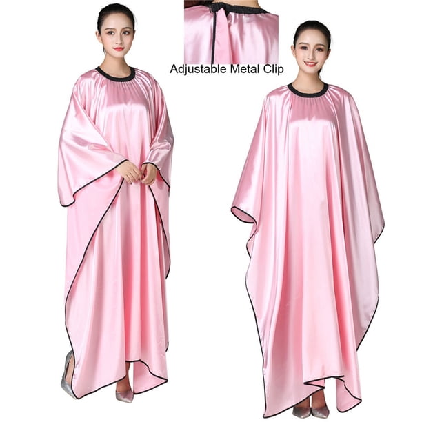 Salon Professional Hair Styling Cape Adult Silk Hair Treatments Hair Cutting Coloring Waterproof Barber Hairdressing cape Apron
