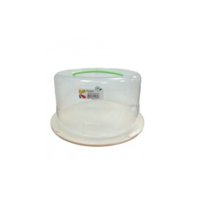 Genérico - Envase Plastico Para Pasteles Transporte Conservación Transportador De Tortas 25 Cm N2