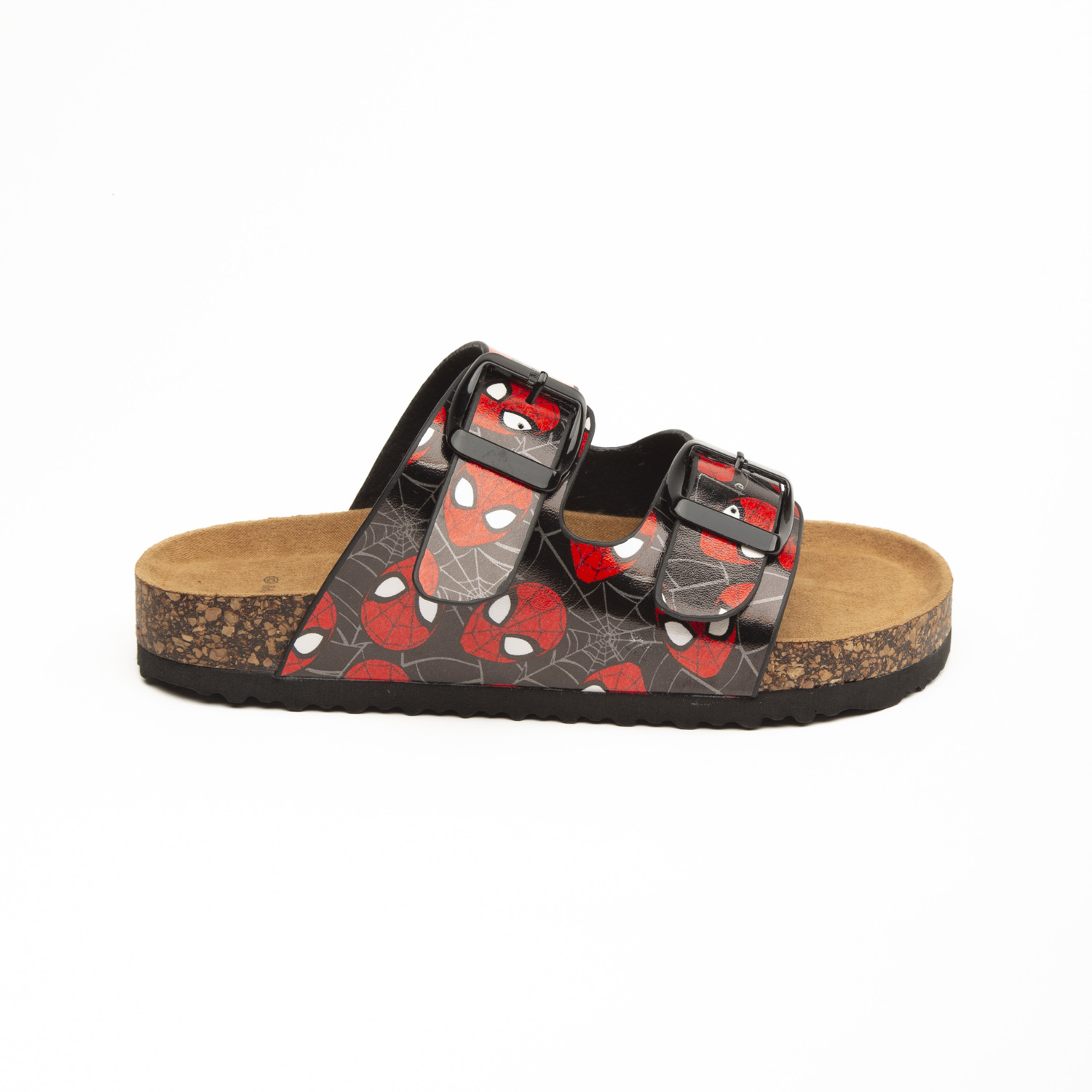 Sandalia Niño Spiderman Negro Marvel