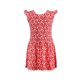 thumbnail image 1 of Vestido  Rojo Floreado T4, 1 of 4