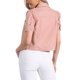 thumbnail image 3 of INSPIRE CHIC Chaqueta de Mezclilla para Mujer de Regreso a Clases con Mangas Cortas Abullonadas y Cuello Vuelto Chaqueta de Jean Rosa XL, 3 of 6
