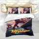 thumbnail image 5 of Henry Danger Conjunto de sábanas temático, trío de piezas, cómodo y amigable con la piel, diseño único, regalo de decoración para el hogar para familiares, amigos y fans, 90 cm * 190 cm, 5 of 6