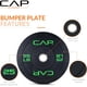 thumbnail image 3 of Set de discos de pesas CAP Barbell de 160 lb con rack de almacenamiento, 3 of 8