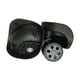 thumbnail image 4 of Ruedas para maletas de viaje, ruedas de carro, ruedas de doble hilera de 3,5 pulgadas de altura, instalación conveniente, piezas de reparación, 2 uds. Negro, 4 of 5
