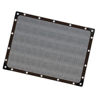 Magideal - Malla De Sombra Negra, Red De Protección Solar Para Jardín, Transpirable, 100 X 200 Cm, Lona De Malla, Toldo Exterior Para Patio, Pérgola, Terraza, In