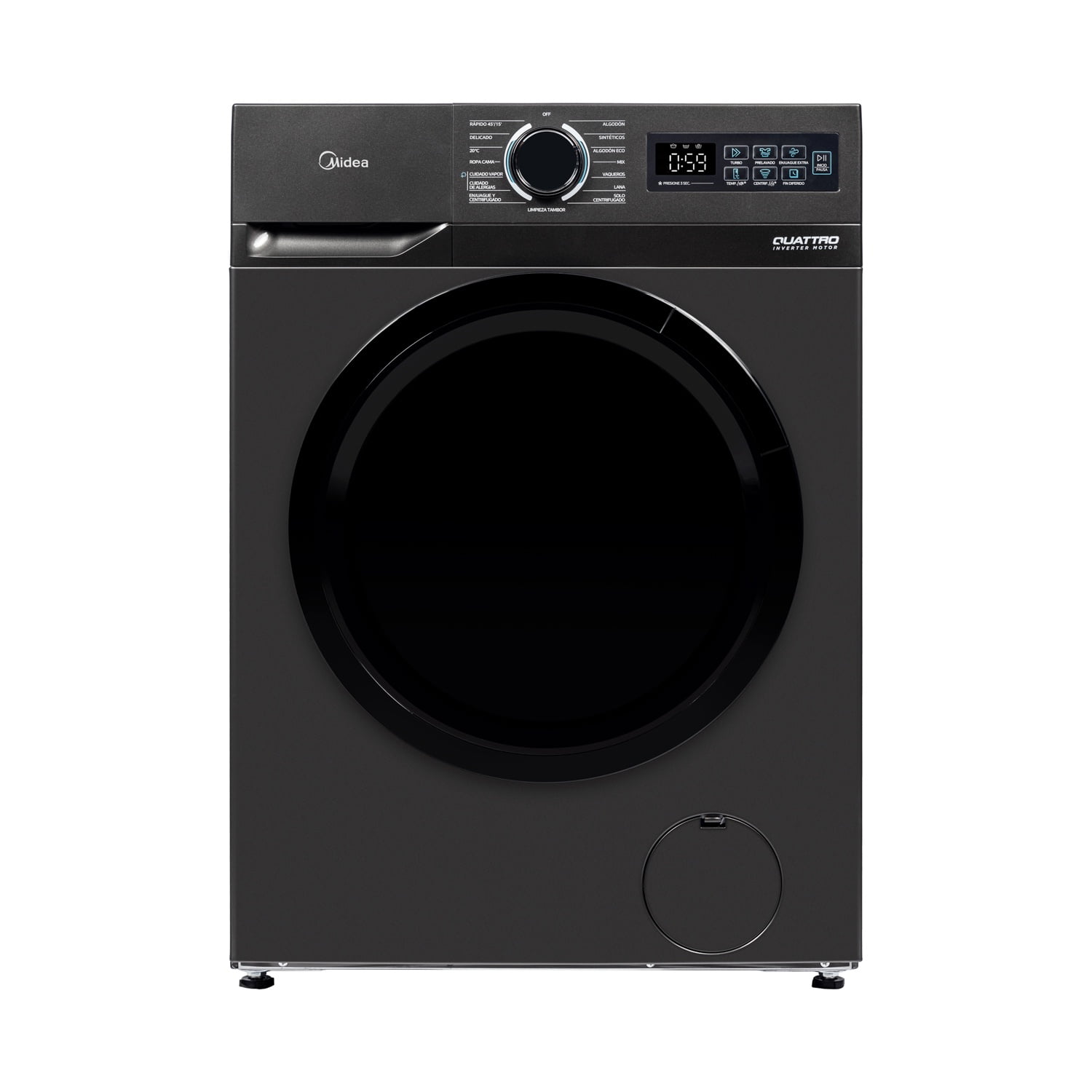 Lavadora Frontal Mf110w120b/t 12kg Midea
