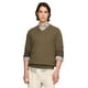 thumbnail image 1 of Jersey Tommy Hilfiger para hombre con cuello en V, colección 2024, verde militar, 1 of 3
