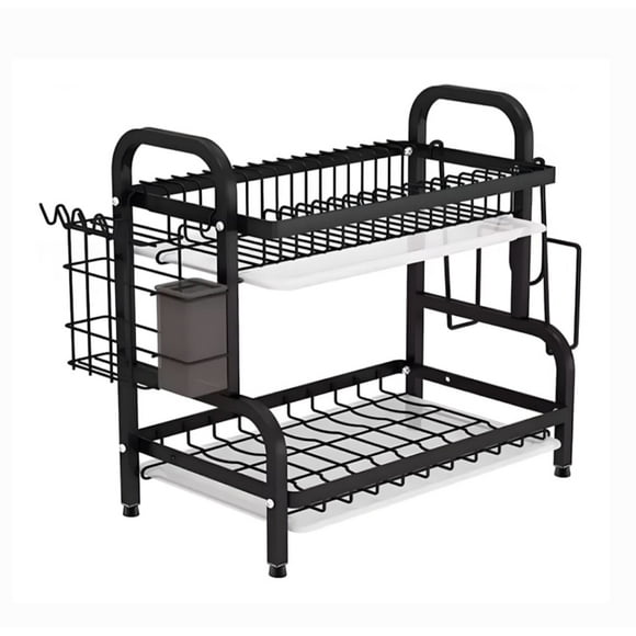 Secador Escurridor De Platos Loza Vajilla 2 Niveles Secaplato Cocina