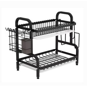 Daat Store - Secador Escurridor De Platos Loza Vajilla 2 Niveles Secaplato Cocina