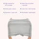 thumbnail image 4 of Calzoncillos PurComfy posparto desechables de cintura alta, 10 unidades, 4 of 9