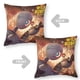 thumbnail image 2 of Robot Salvaje Fundas de almohada de terciopelo con tema, regalos de funda de almohada, decoración para el hogar, cojín de lanzar, regalo de cumpleaños para fans y parejas.61*61cm., 2 of 6