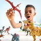 thumbnail image 3 of Juego de juguetes con forma de dinosaurio JOYIN con jaula de almacenamiento, alfombrilla de juego, 19 unidades, de 3 a 5 años, 3 of 8