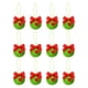 thumbnail image 5 of 12 Adornos Navideños Peludos, Adornos Navideños, Adornos De Duende Peludo Hechos A Mano Con Lazo, 5 of 5