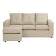 thumbnail image 2 of Seccional Emanuel Cuero Sintetico Pu Beige, 2 of 6