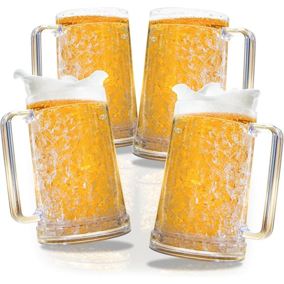 Jarras Cerveceras Granatan 16 oz (473 ml), 4 Unidades