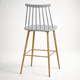thumbnail image 2 of Taburete Windsor Retro de 66cm, 2 of 2