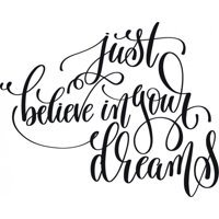 Rienda Libre Graphics - Decomural Believe In Your Dreams Fairytale Ws-46598