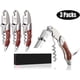 thumbnail image 2 of Sacacorchos Profesional KitHome Set 3 Acero Inoxidable Rosewood, 2 of 3