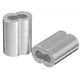 thumbnail image 3 of Ohaha 120 piezas de funda de aluminio para cable de alambre de 3/32 de diámetro y cable, 3 of 7