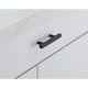 thumbnail image 3 of Tiradores de barra Elegant Lighting Dior de aleación de zinc negro mate, 3 of 6