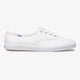 thumbnail image 2 of Zapatillas Keds Champion de piel con cordones blancas para mujer, talla 8US, 2 of 6