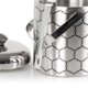 thumbnail image 3 of Patrón de moléculas de hielo de acero inoxidable Ice Bucket ThinkGeek, 3 of 7