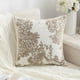 thumbnail image 1 of Cojín chenille retro beige - diseño E, 1 of 2