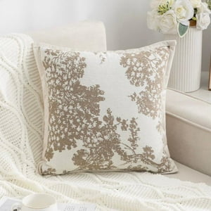 Todo Hogar Santiago De Chile - Cojín Chenille Retro Beige - Diseño E