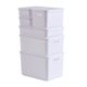 thumbnail image 1 of Cajas De Almacenamiento Para Ni?os, Portátil, Con Tapa, Bonita Caja De Juguetes Para Escritorio, Dormitorio, Hogar, Blanco, 1 of 5
