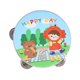 thumbnail image 5 of Pandereta De Madera De Mano, Juguete Educativo Con Campanas De Mano Para Juegos De Baile, Juguetes KTV, 15 Cm, Ni?a Oso, 5 of 5