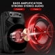 thumbnail image 2 of Altavoz PA Bluetooth portátil Pyle 8 300 W con luces LED, 2 of 7