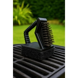 Cosas Casa - Cepillo Limpiador De Parrillas 3 En 1 Stellen Negro