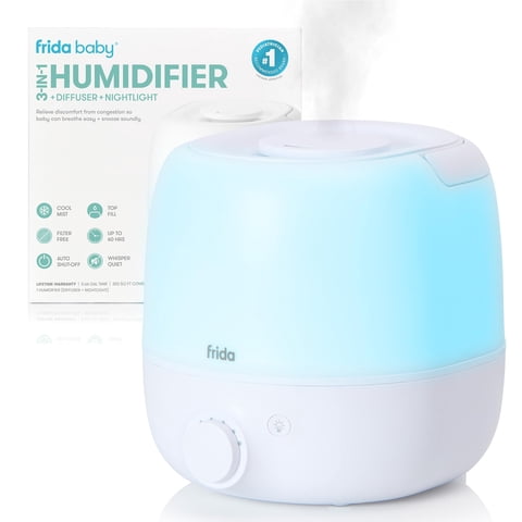 Humidificador Cool Mist Frida Baby 3 En 1 Para Habitaciones Grandes
