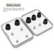thumbnail image 5 of [Consejos para auriculares] Auriculares de repuesto de espuma viscoelástica New Bee, 12 unidades, 5 of 7