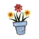 thumbnail image 4 of Maceta Estaca De Jardín Decoración 2D Decoración Para Paisaje Patio Trasero Azul, 4 of 5